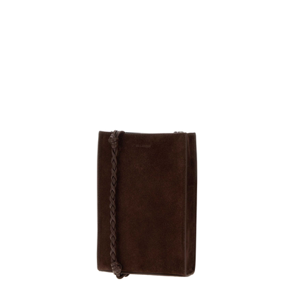 MAYFEYR - Jil Sander - Brown Suede Small Tangle Shoulder Bag - J25WG0003P9295601