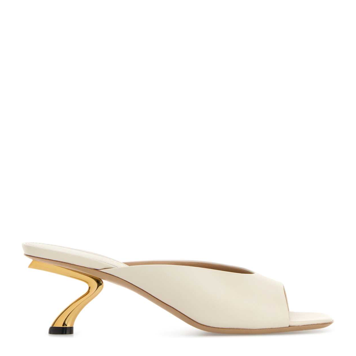 MAYFEYR - Ferragamo - Sabot Tacco 5 5 - 01L7657935221CMASCARPONE