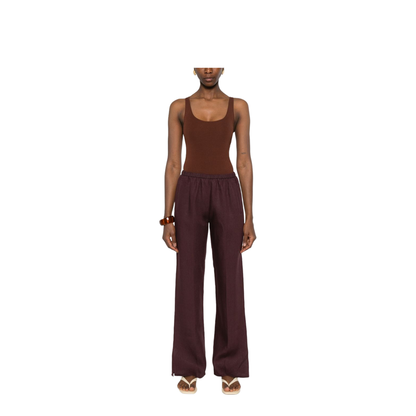 MAYFEYR - Forte Forte - Trousers Brown - 14826MYPANTSFONDANT