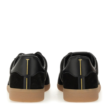 Leather Sneaker With Logo