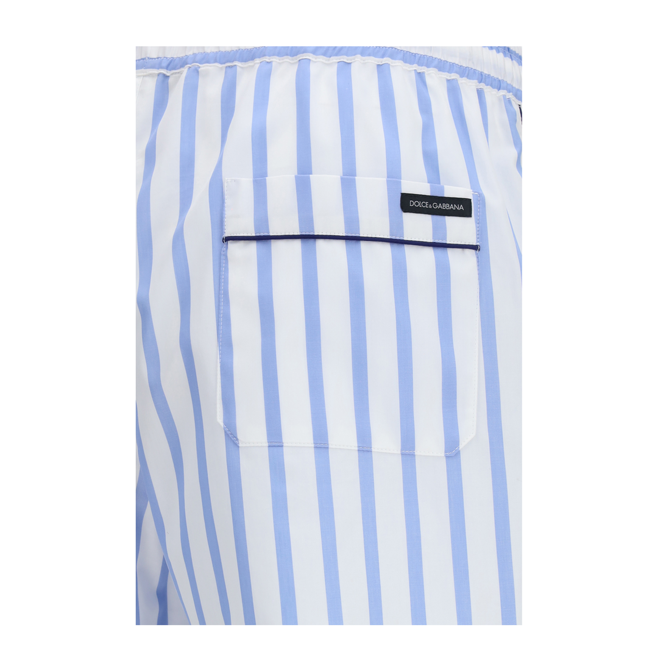 MAYFEYR - Dolce & Gabbana - Striped Poplin Bermuda Shorts - GP1N7TFR52W