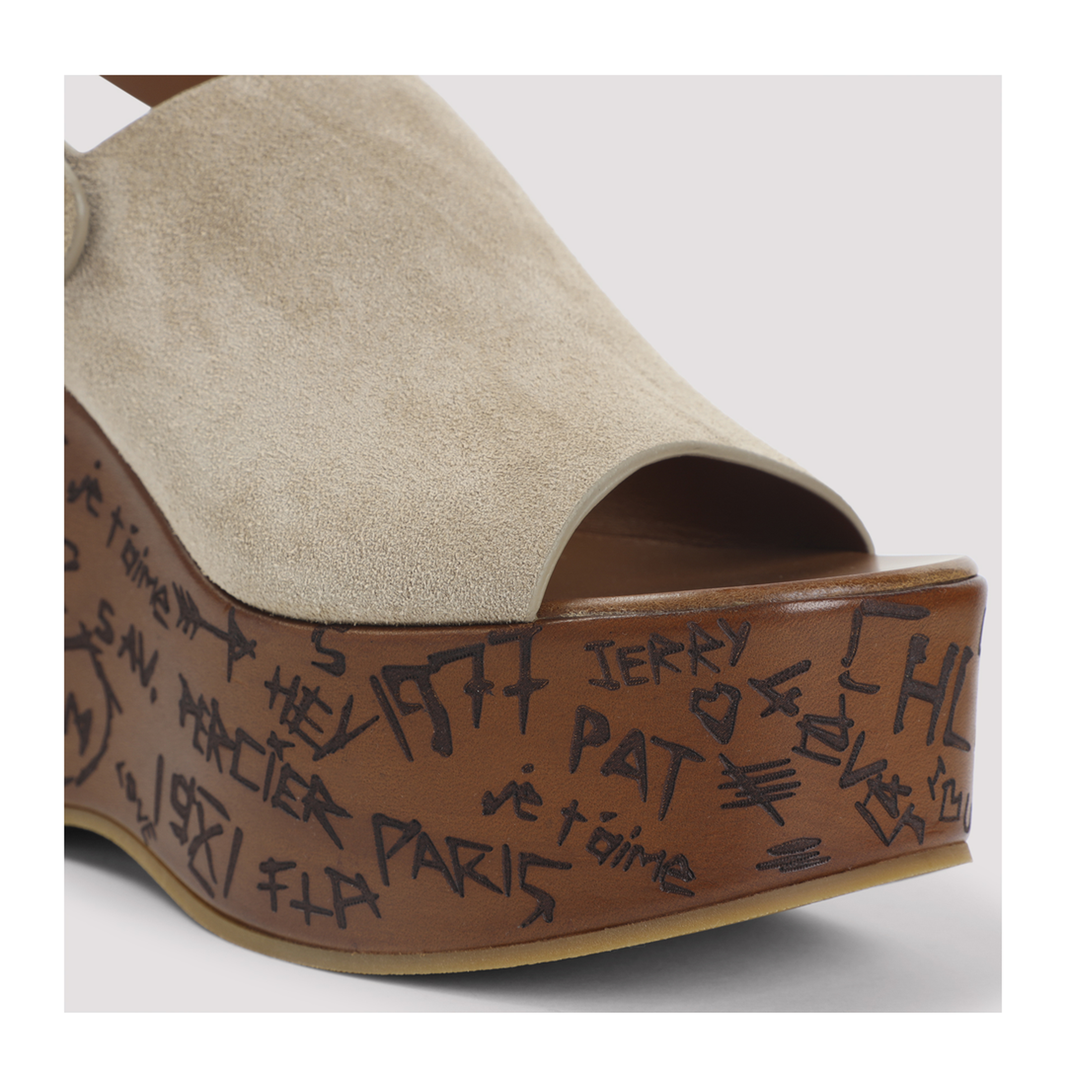 MAYFEYR - Chloè - Maxime Wedges Sandals - CH25A10GRY