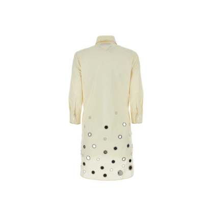 MAYFEYR - Prada - Sand Cotton Shirt Dress - P3M03RSOOO14I5F0018
