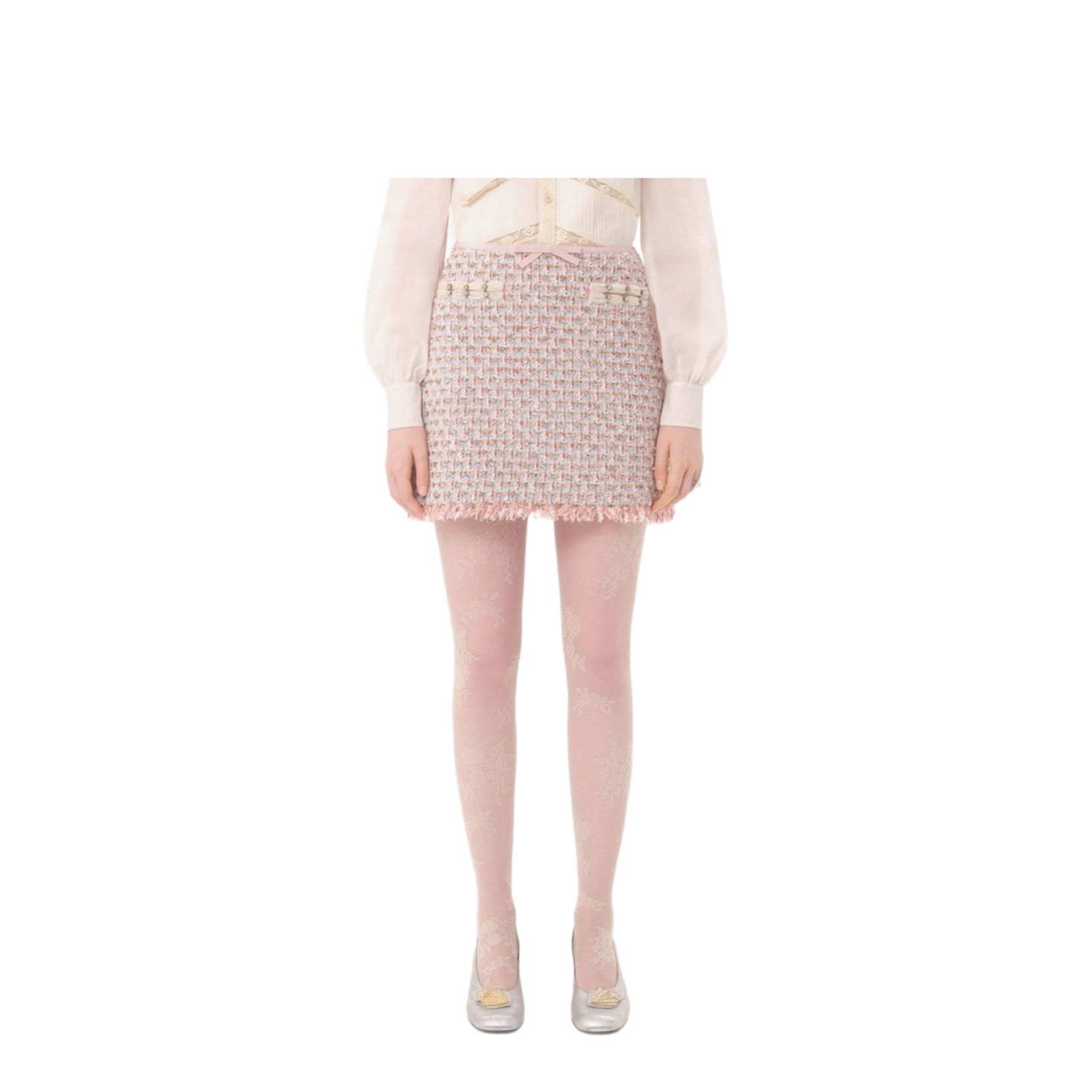 Tweed Skirt MultiColour
