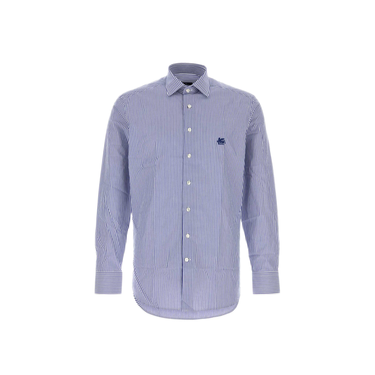 MAYFEYR - Etro - Embroidered Poplin Shirt - MRIB0002AC11JS8461