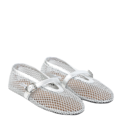 MAYFEYR - Alaia - Fishnet Ballerinas - AA3A029TK028090