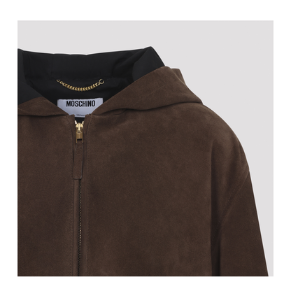 MAYFEYR - Moschino - Brown Suede Jacket - 262DA370354720102