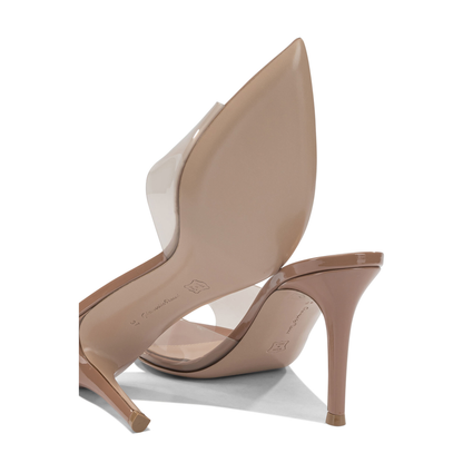 MAYFEYR - Gianvito Rossi - "Elle 85 Mm" Mules - G1105085RICGSVPRLP