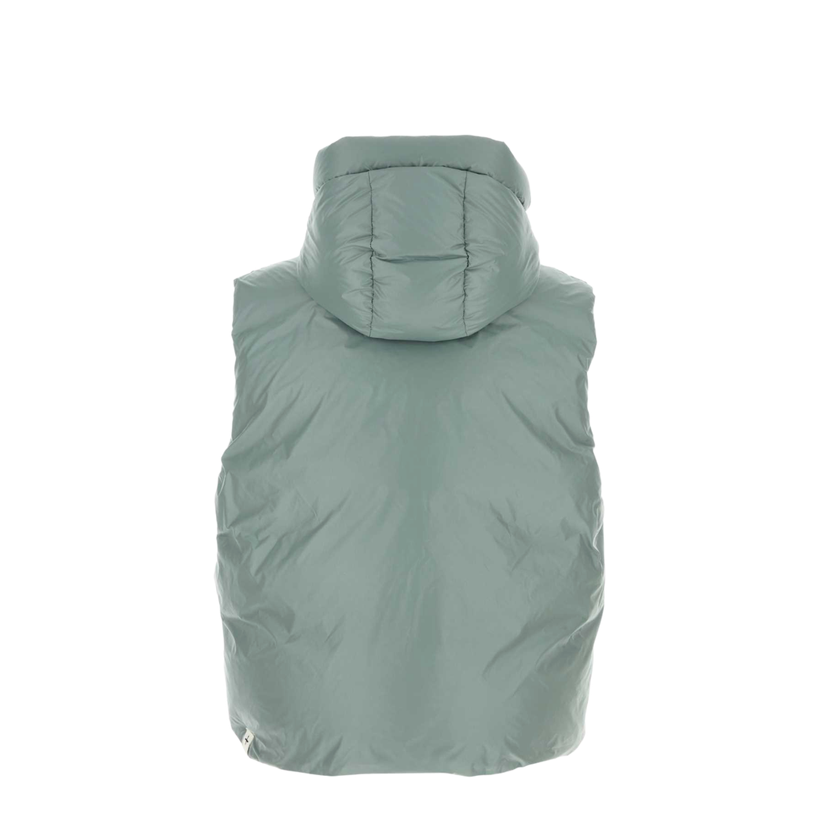 Powder Light Blue Sleeveless Down Jacket