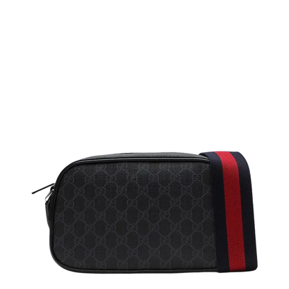 GG Supreme Canvas Shoulder Bags - Black