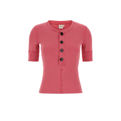 MAYFEYR - Chloè - Pink Cotton Top - CH26UJH440896X9