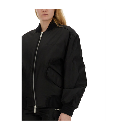 Nylon Twill Bomber Jacket
