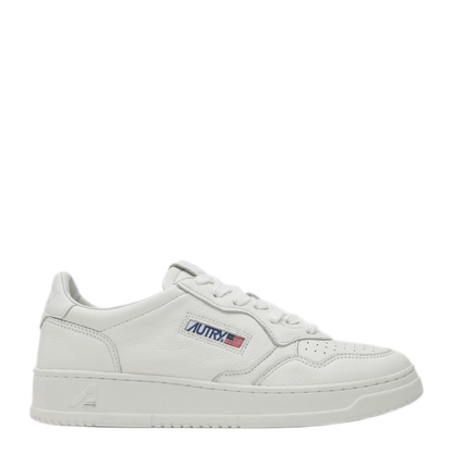 MAYFEYR - Autry - Medalist Low White Goatskin Leather Sneakers - AULWSG10SG10