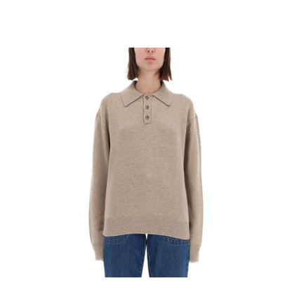 MAYFEYR - Guest In Residence - Polo Allday Cashmere - M26010JMTAUPE