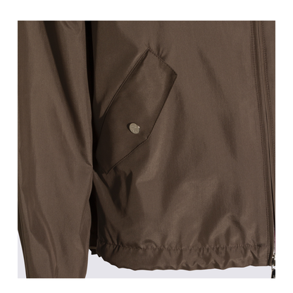 Unlined Jacket in Membrane Silk