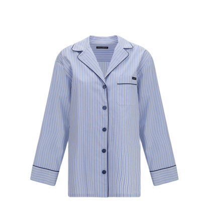 MAYFEYR - Dolce & Gabbana - Embroidered Cotton Blend Shirt - F5U37TFR510S8051