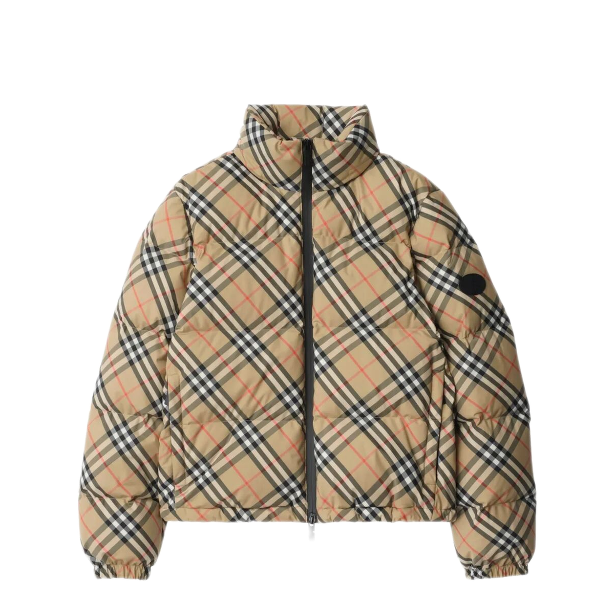 MAYFEYR -  - Check Ambleside Puffer Jacket - 8110249SAND