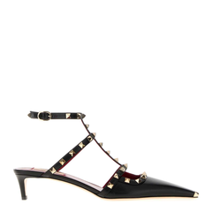 Ankle Strap Rockstud Pumps