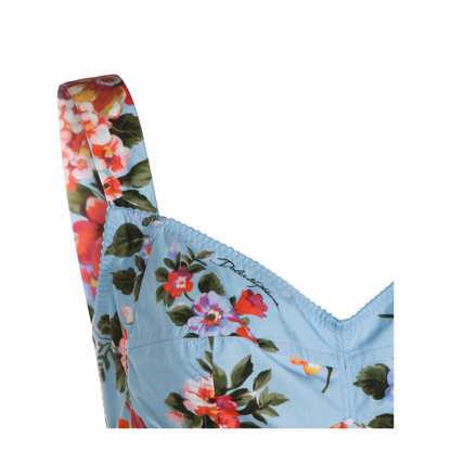 Maxi Dress with Floral Print