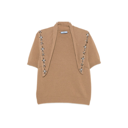 MAYFEYR - Prada - Sweaters Camel - P24D3G17E2F0040