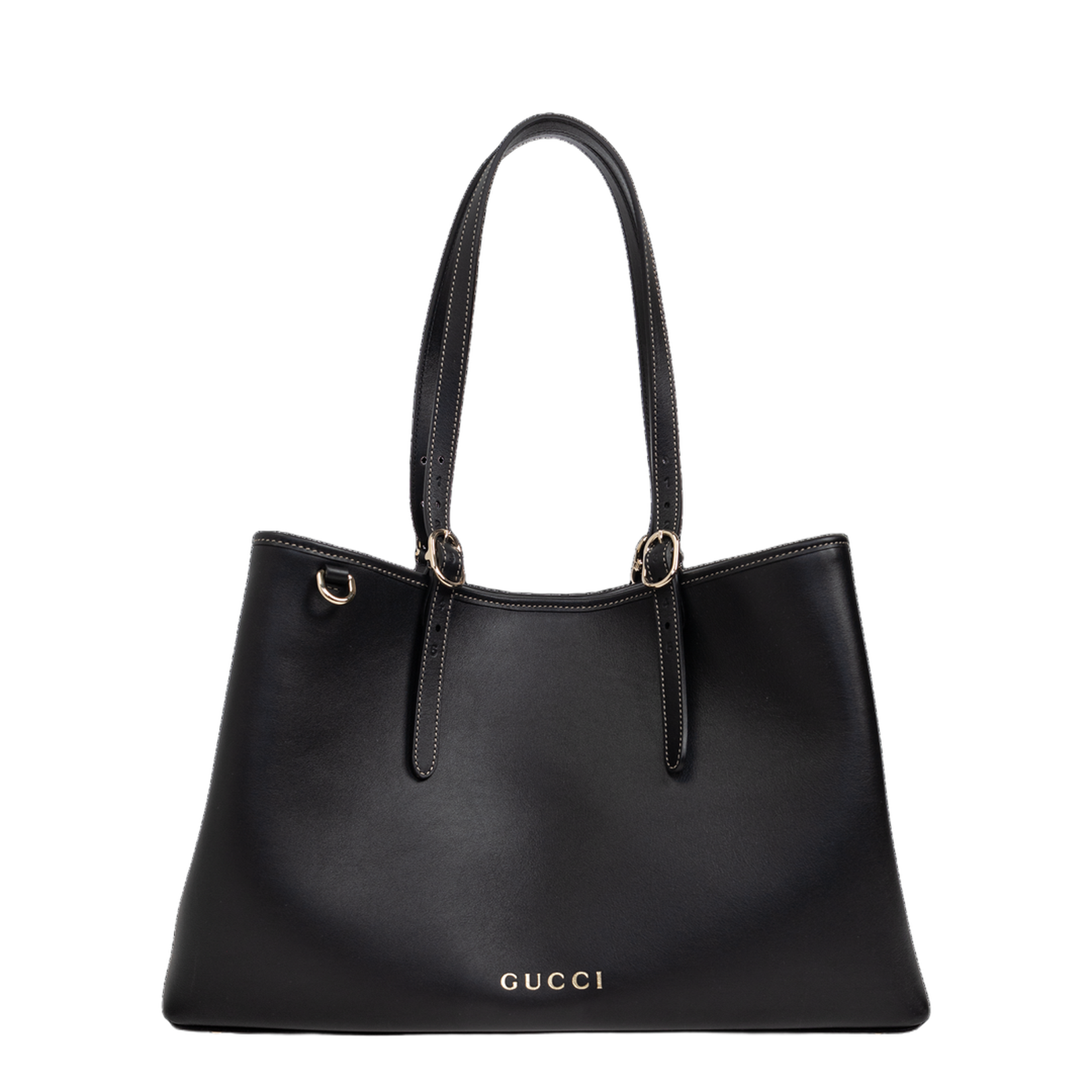 GG Emblem Medium Shopping Bag