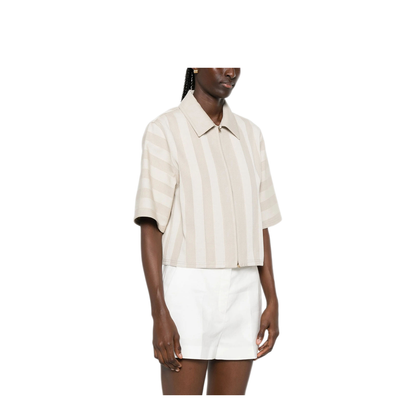 MAYFEYR - Fendi - Pequin Drill Cropped Jacket - FLF790AW8GF1WX0