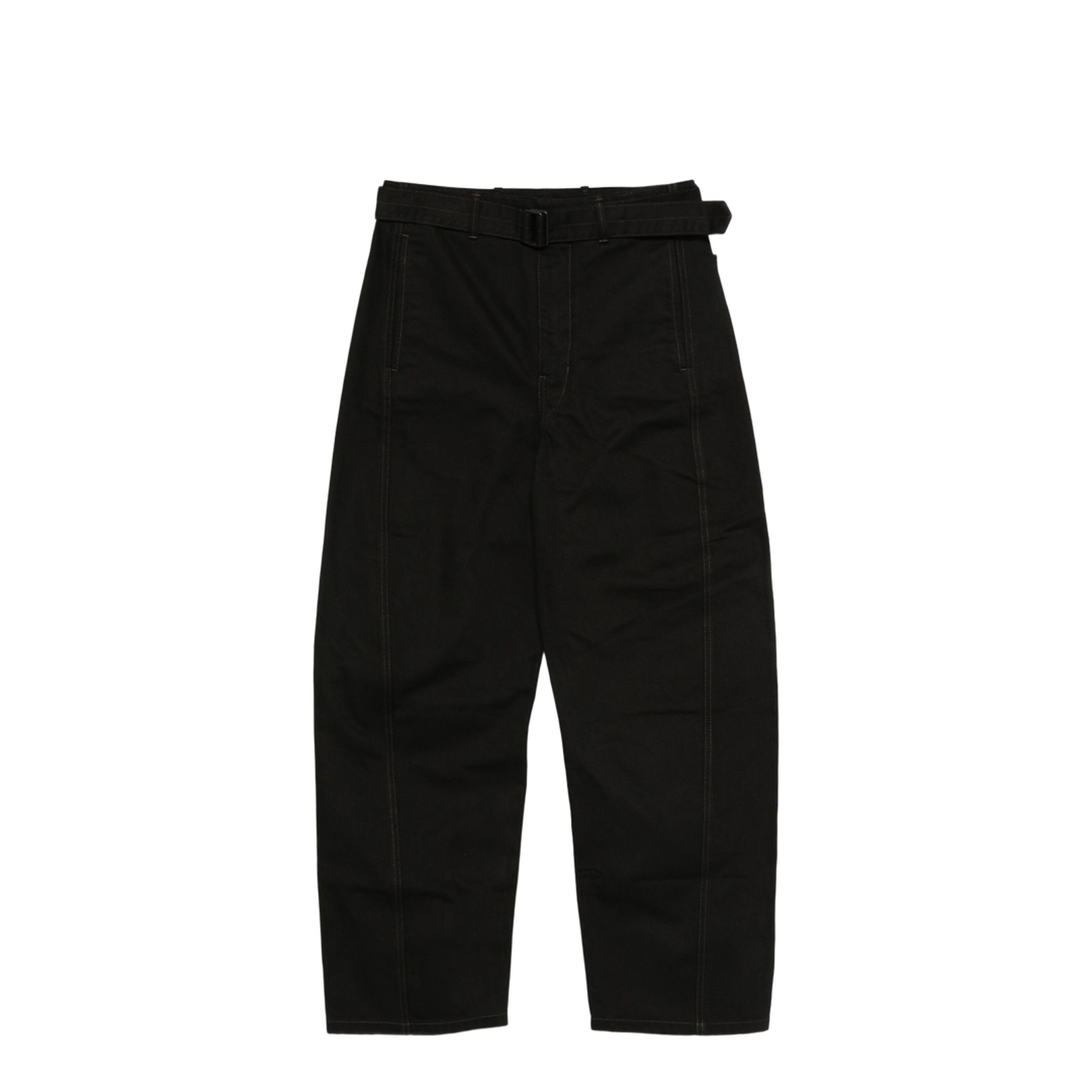 Black Maxi Barrel Workwear Pants
