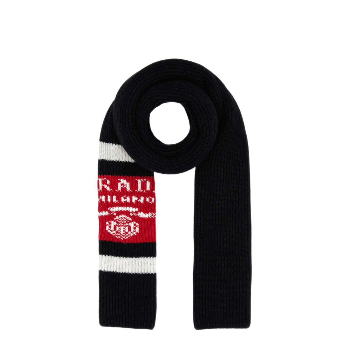 MAYFEYR - Prada - Black Cashmere Scarf - UMS418S21210QFF0002