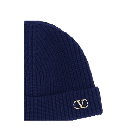Cashmere Bennie Cap Hats Blue