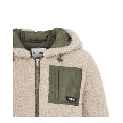 MAYFEYR - Miu Miu - Wool Blouson Jacket - ML1376SOOO18S9