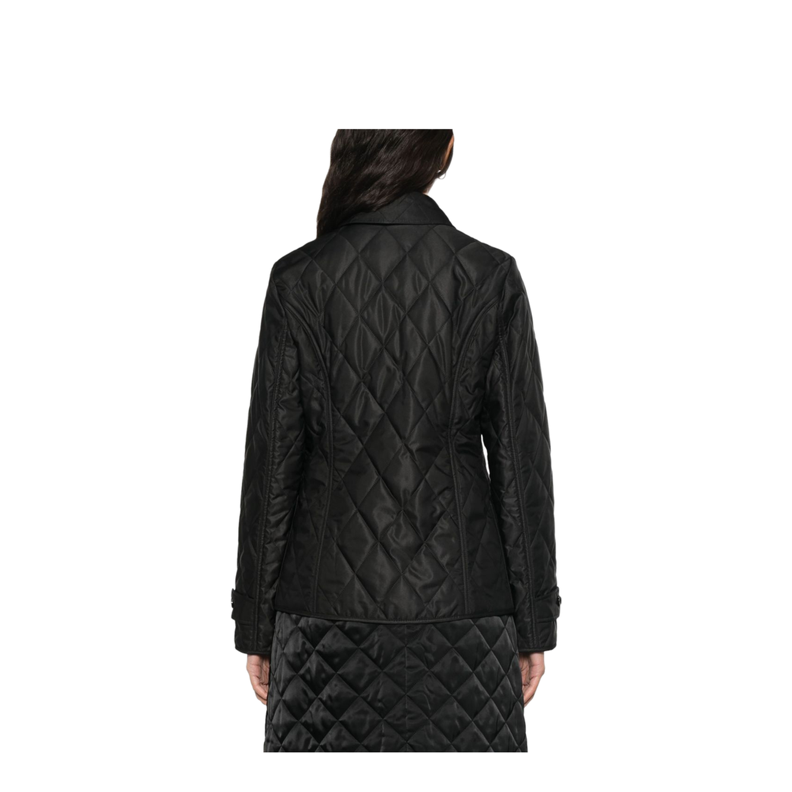 Quilted Jacket In Black