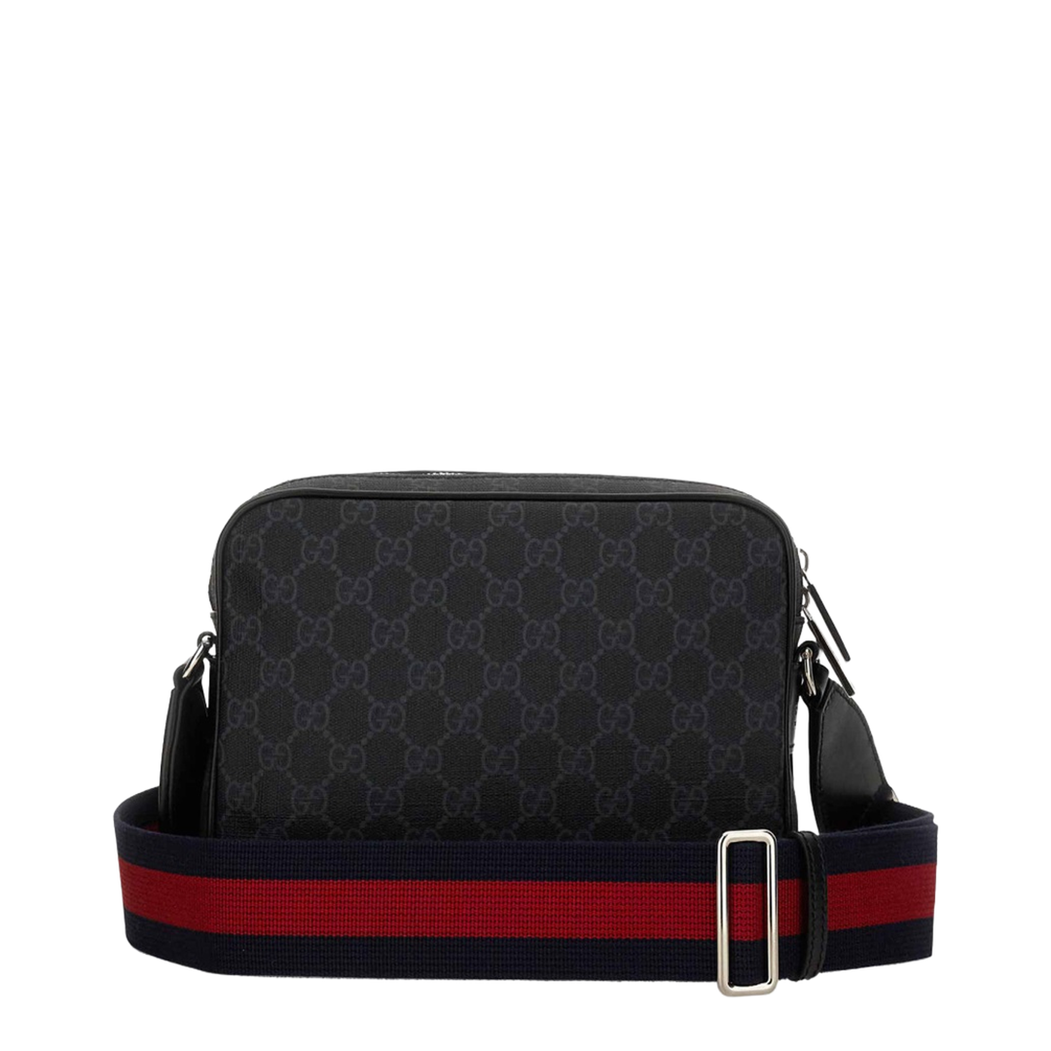 GG Black Small Leather Crossbody Bags - Black