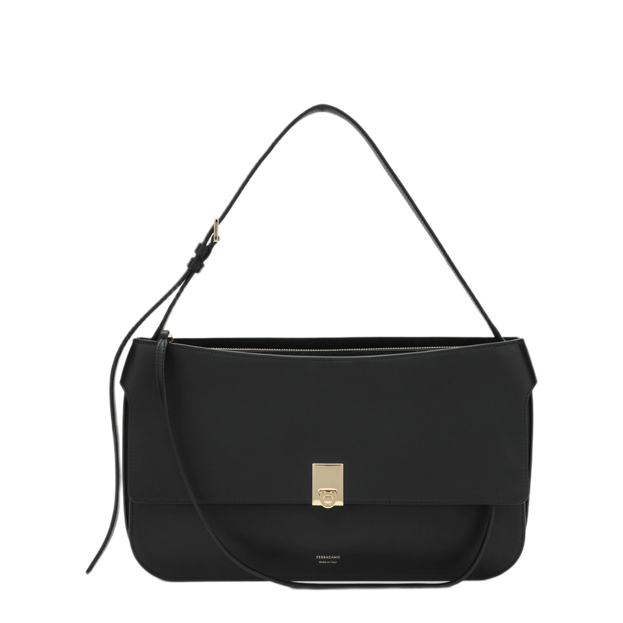 MAYFEYR - Ferragamo - Cara S Black Bag - 0797357LENR
