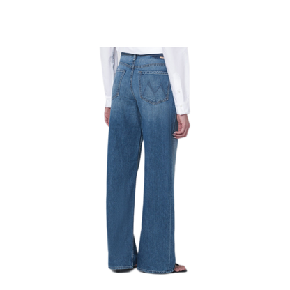 MAYFEYR - Mother - Hit Shuffle Washed Blue Wide Leg Jeans - 12488-1230COHUF