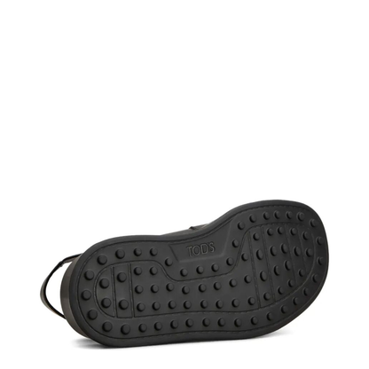 MAYFEYR - TOD`S - Leather Strappy Sandals With Maxi Buckle - XXW95L0KA50N6MB999