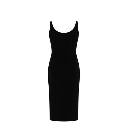Draped Dress Black