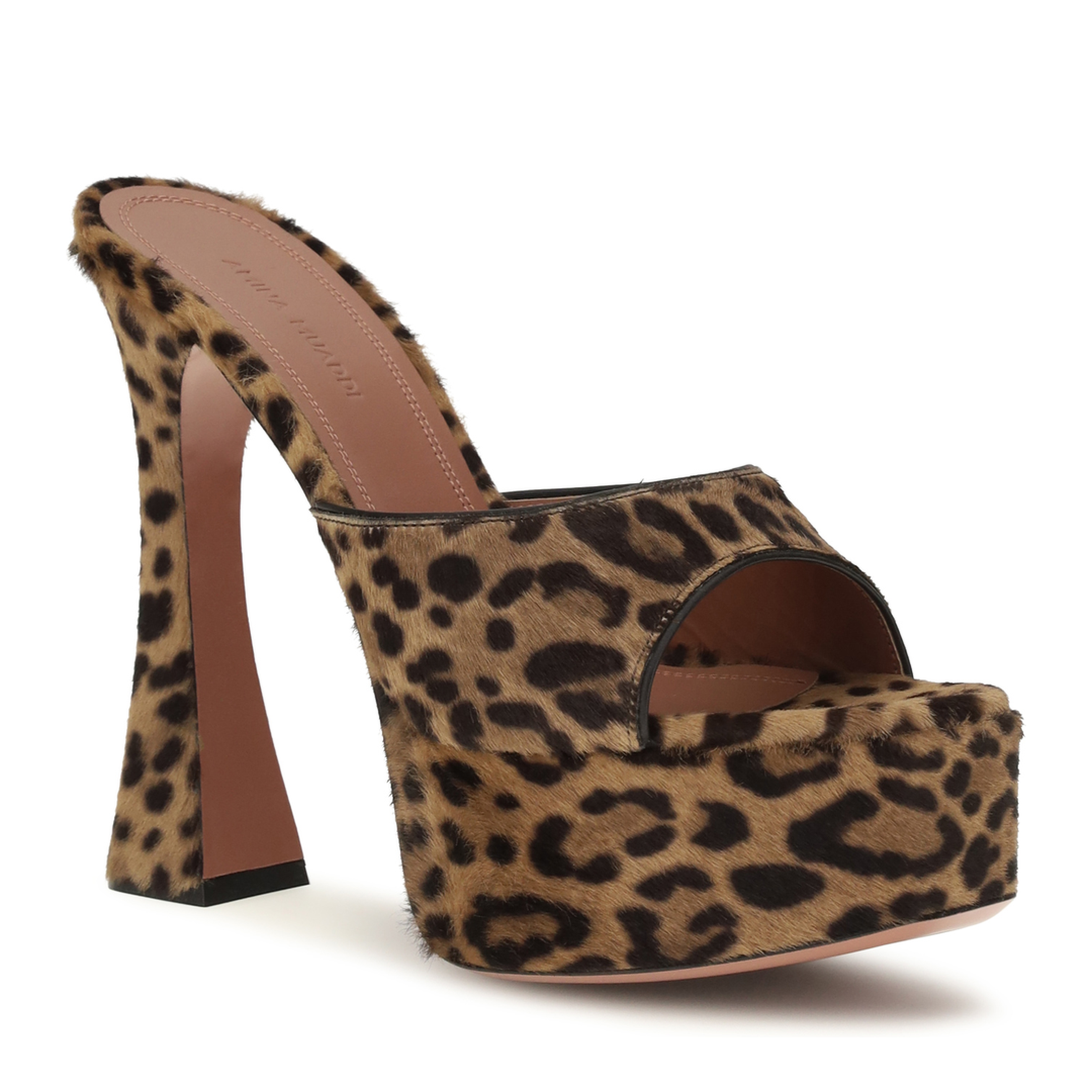 MAYFEYR - Amina Muaddi - Leopard Print Dalida Sandals - 18S366533DAL