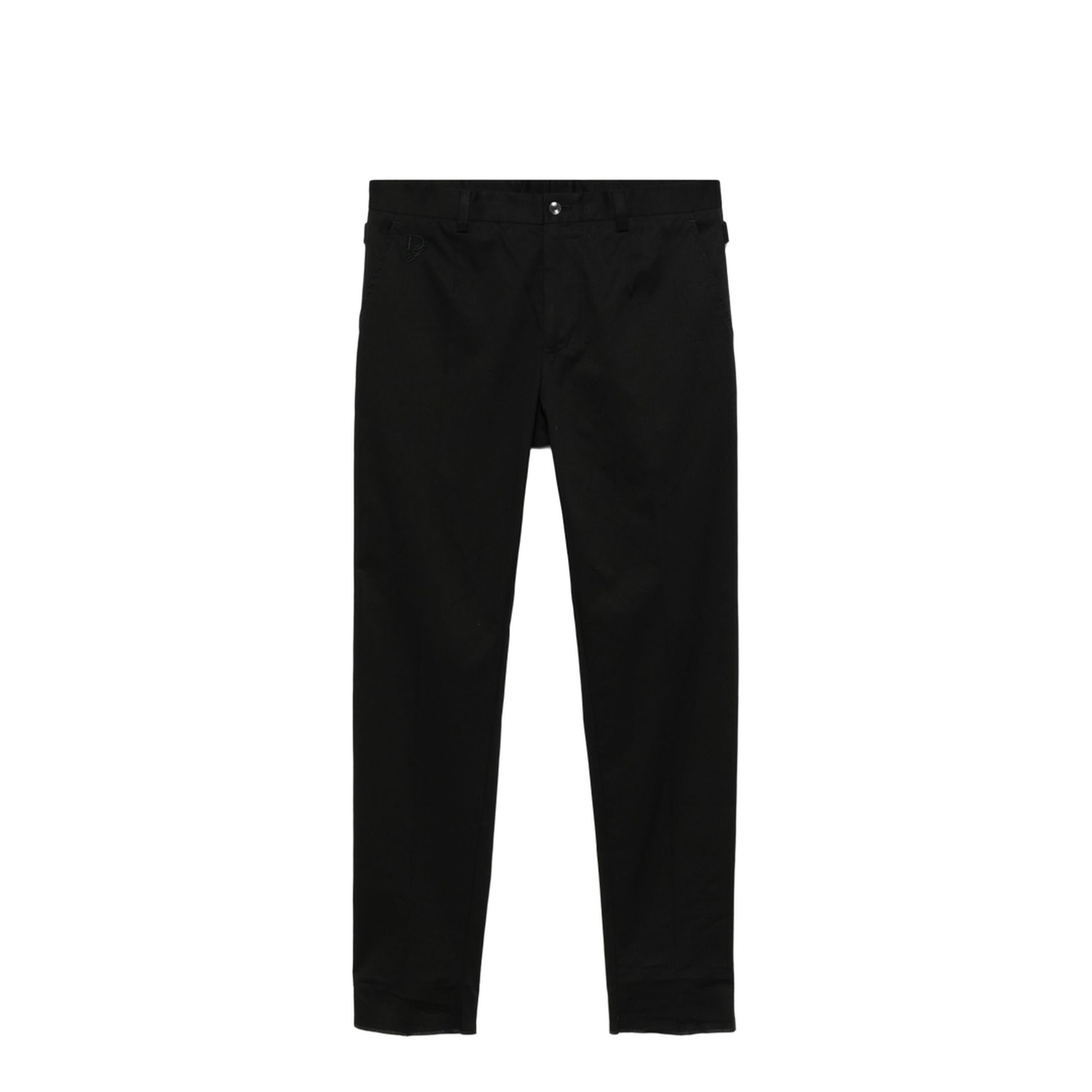MAYFEYR - Dolce & Gabbana - Logo-Embroidered Tapered Leg Cotton Trousers - GY6IEZGJ090