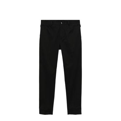 MAYFEYR - Dolce & Gabbana - Logo-Embroidered Tapered Leg Cotton Trousers - GY6IEZGJ090