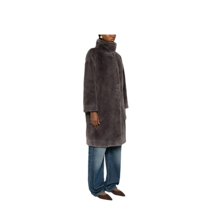 MAYFEYR - Herno - High-Neck Faux-Fur Coat - GC000491D124229480