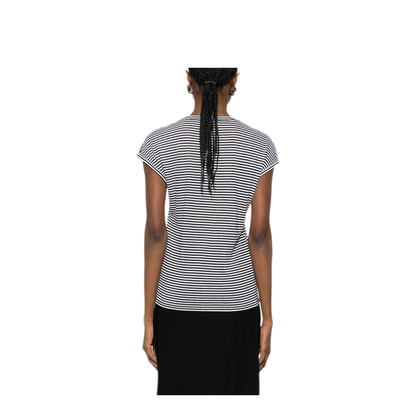 MAYFEYR - Tom Ford - Striped Viscose T-Shirt - TSJ630JEX187NWA