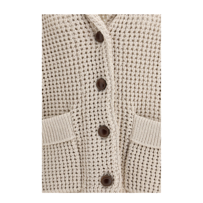 MAYFEYR - Brunello Cucinelli - Cotton Feather Cardigan - M89302606