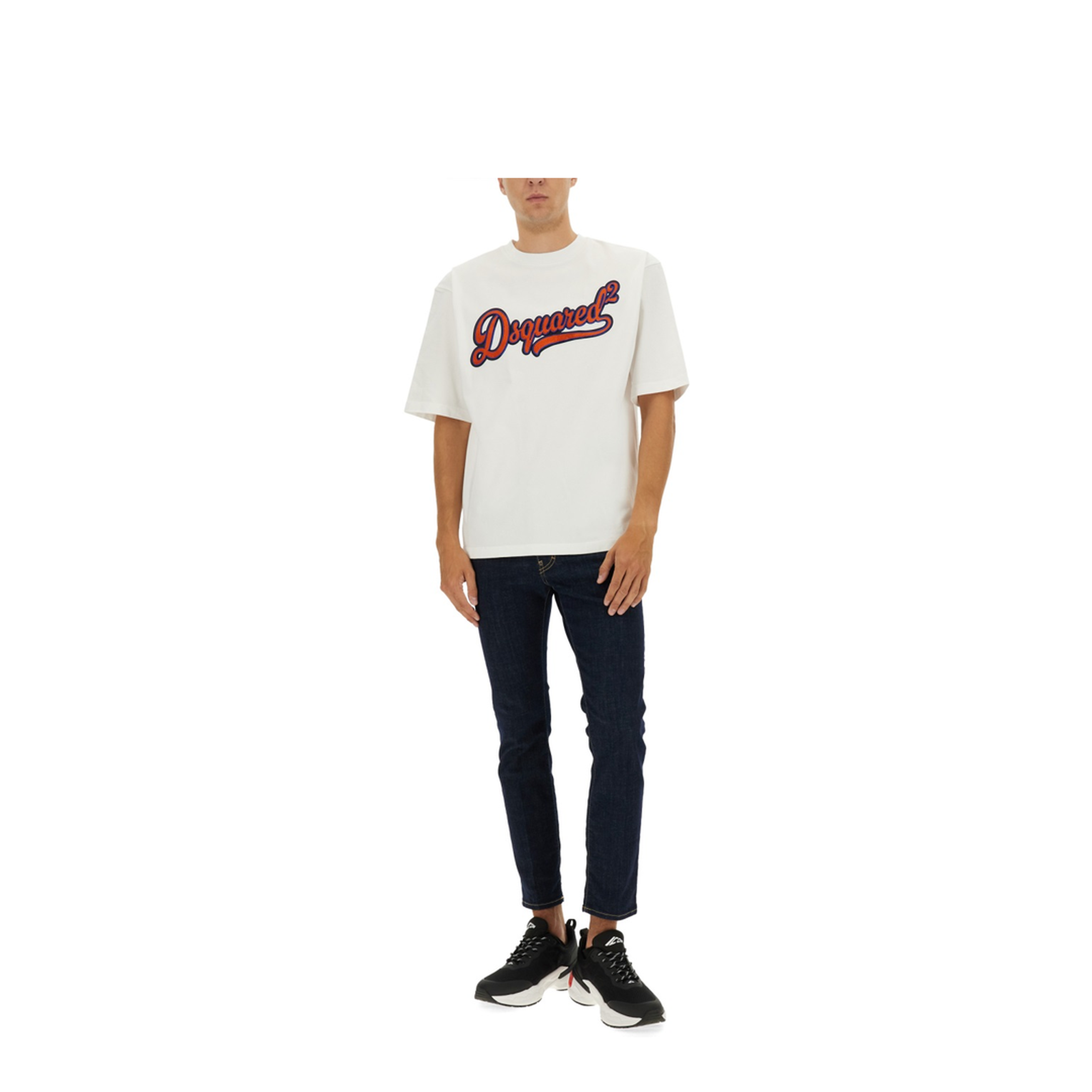 MAYFEYR - Dsquared2 - T-Shirt With Logo - S74GD1435S24583100