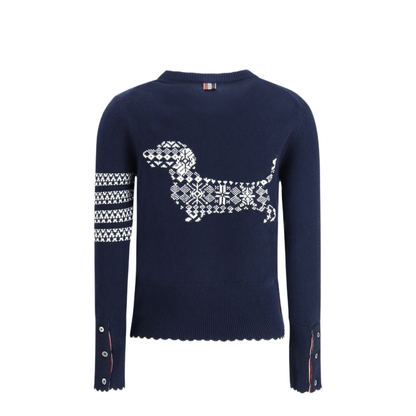 MAYFEYR - Thom Browne - Holiday Hector Sweater - FKA514AY1029415