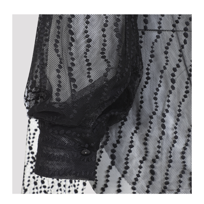 MAYFEYR - ALBERTA FERRETTI - Tulle Blouse - A022051200555