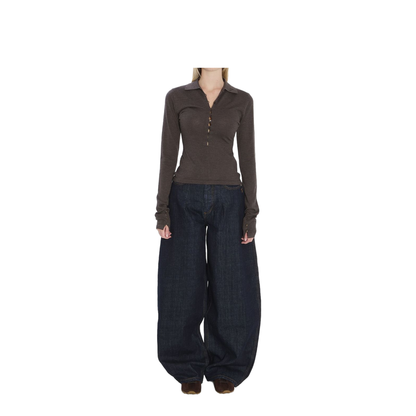 T-shirts and Polos Brown