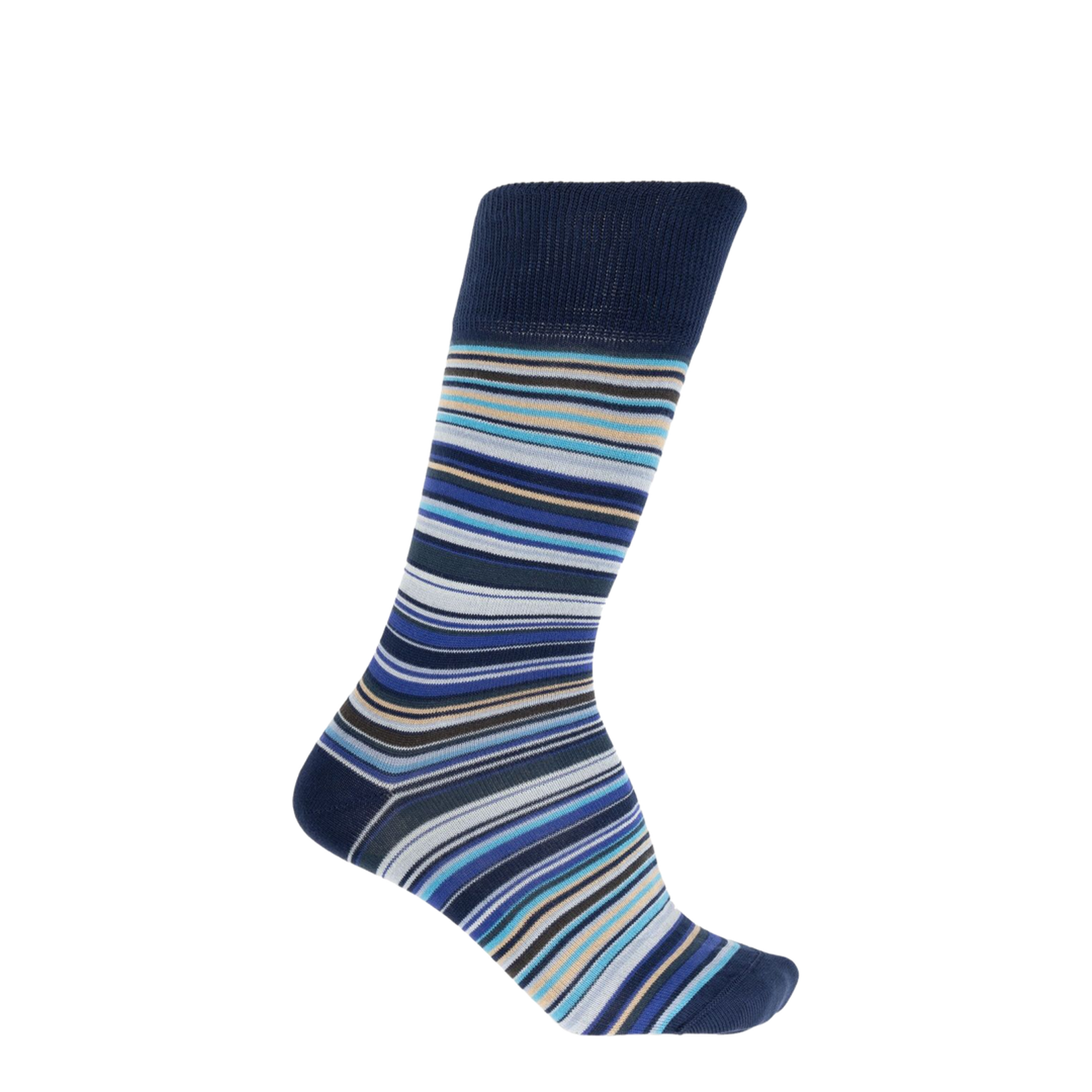 6-Pack Mixed Artist Stripe Cotton Socks