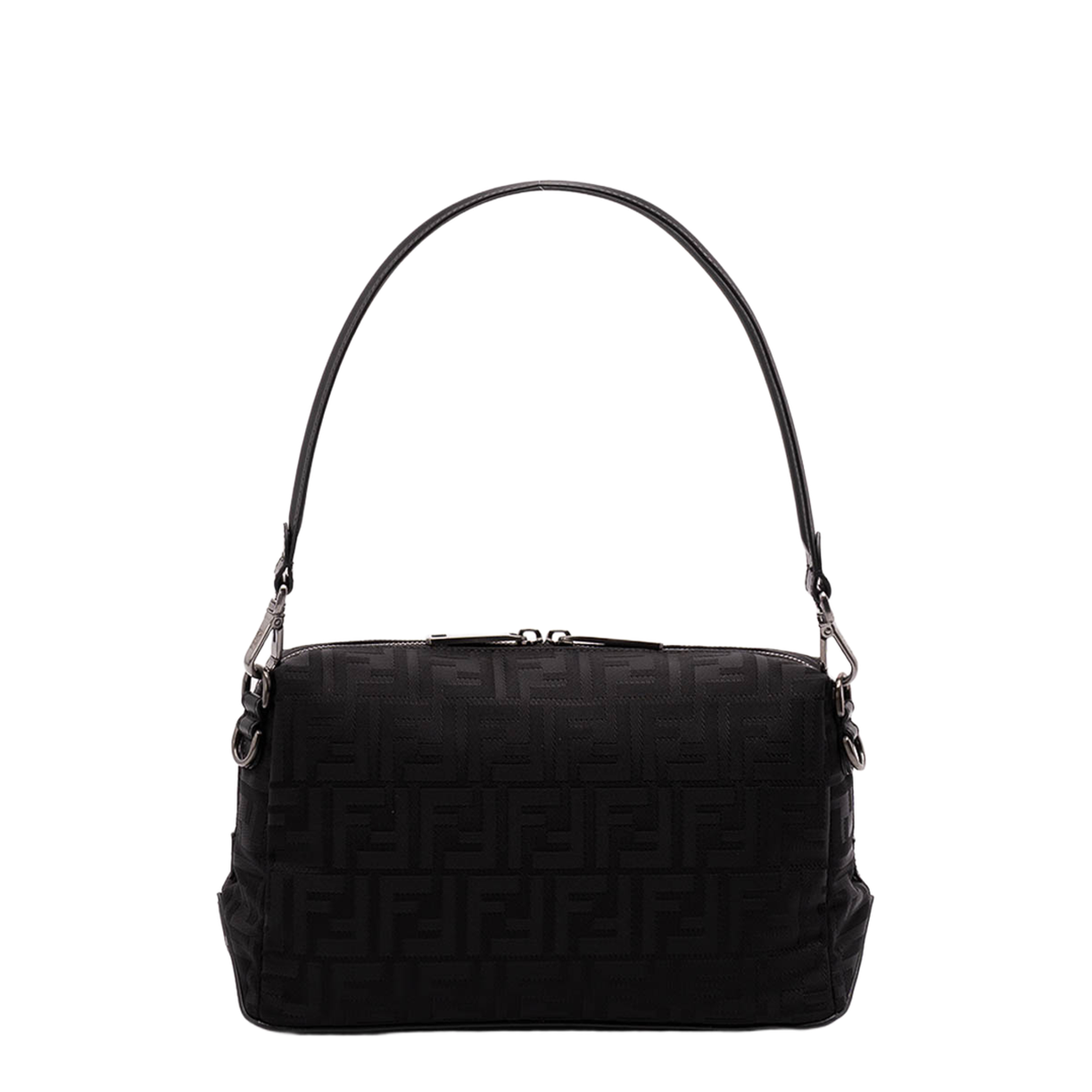 Medium Fabric Black Bag