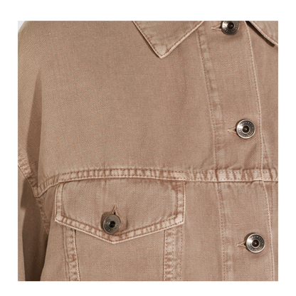 Women's Cropped Jackets Brown
