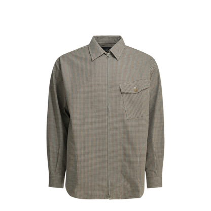 MAYFEYR - Comme Des Garçons Homme - Checkered Overshirt Jacket - HQB001S261OFFWHTBRWBL